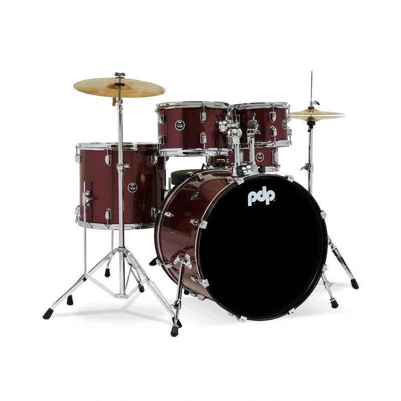 PDP Centerstage 22" 5-Piece Complete - Ruby Red Sparkle