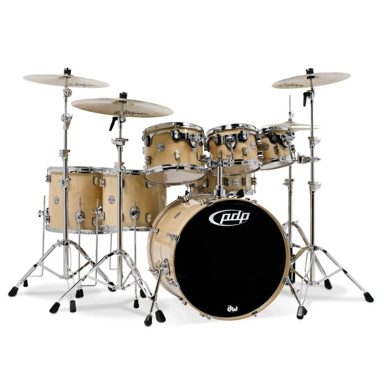 PDP Concept Maple Shell Pack - 7-Piece - Natural Lacquer