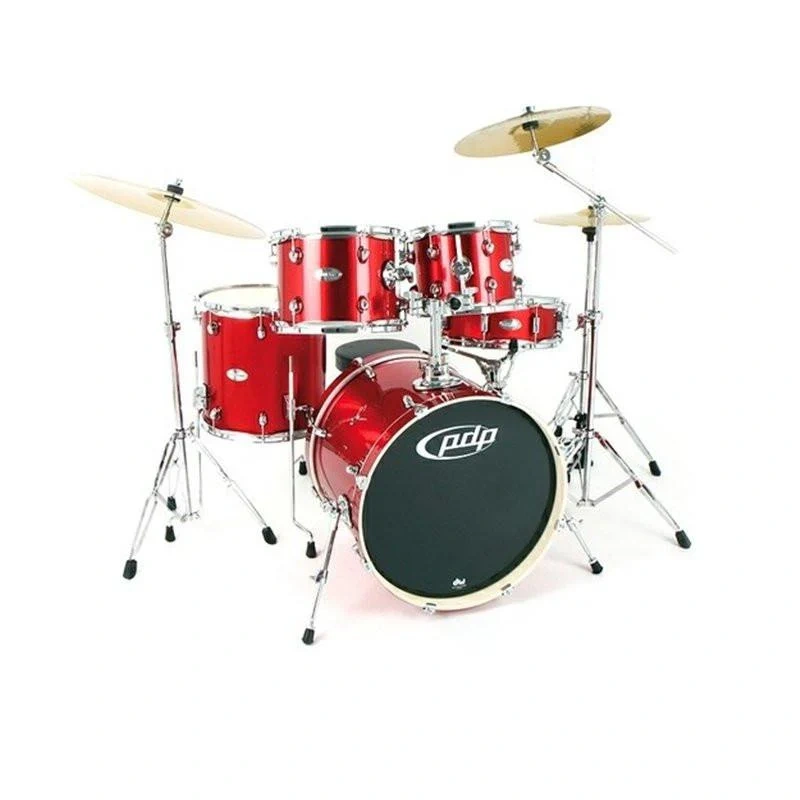 PDP Mainstage 5 Piece Drumset W/800 Series Hardware - Apple Red