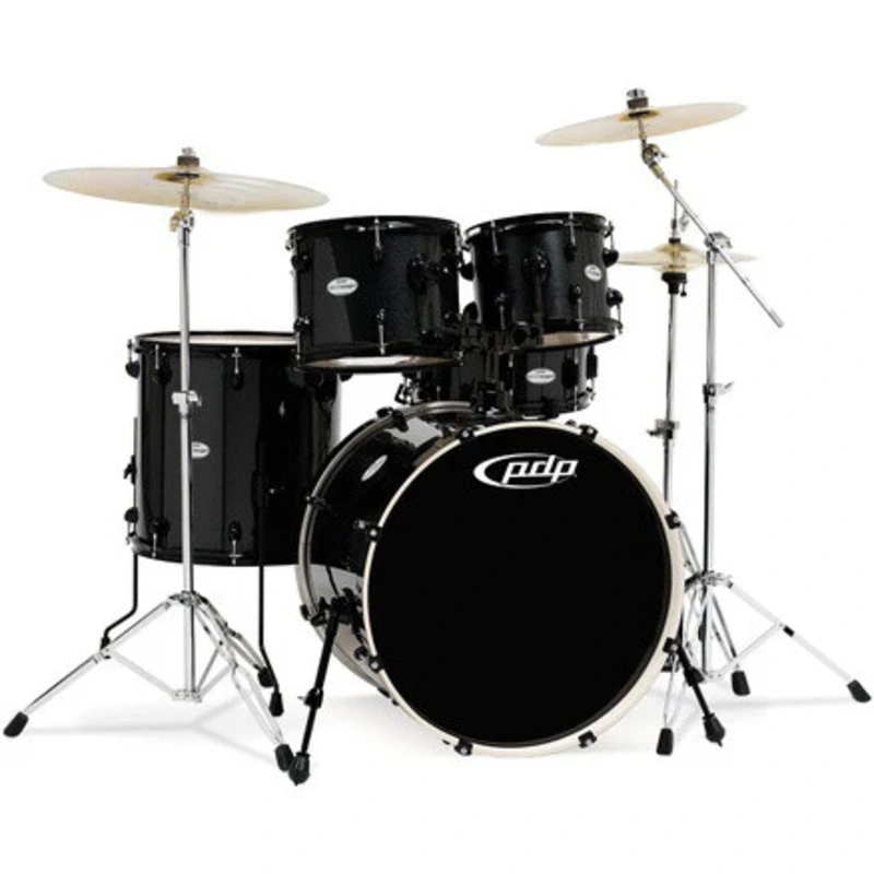 PDP Mainstage 5 Piece Drumset W/800 Series Hardware - Black