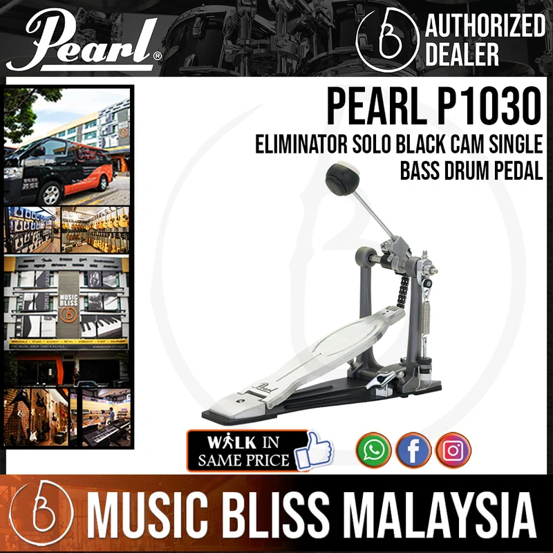 Pearl Eliminator Solo Black Cam Single Bass Drum Pedal