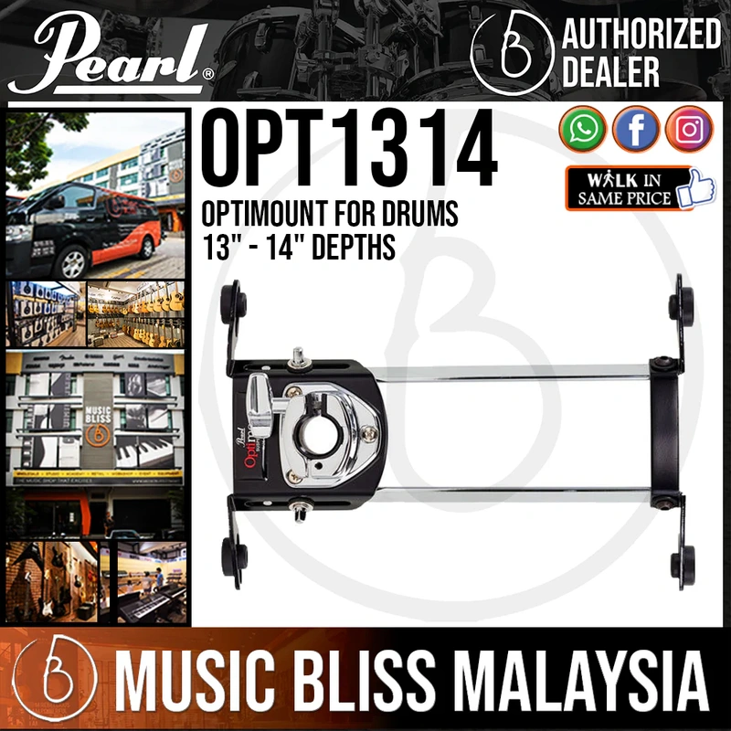 Pearl OPT1314 Optimount For Drums 13" - 14" Depths