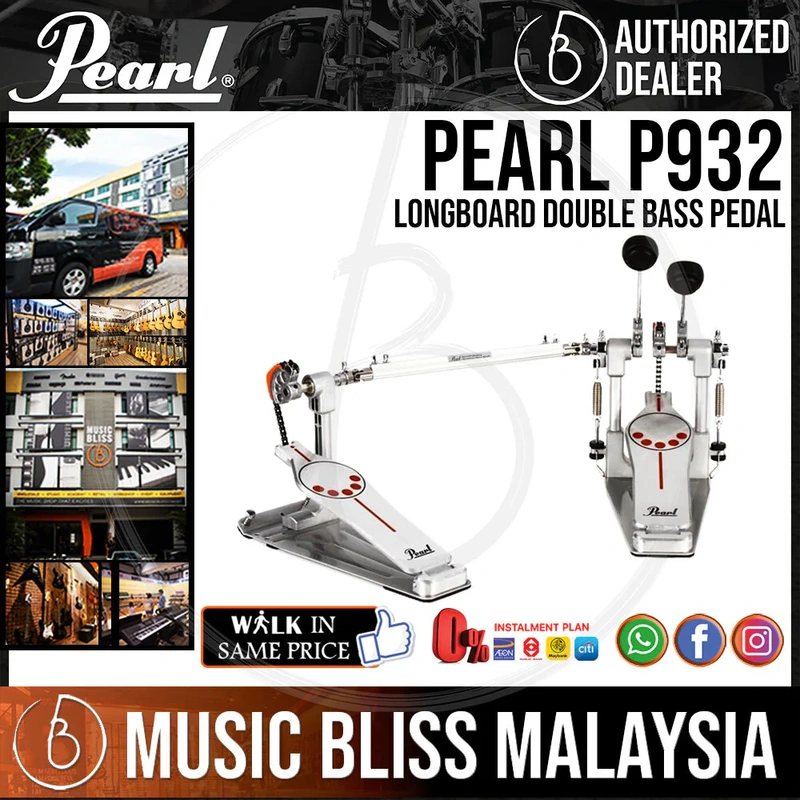 Pearl P932 Longboard Double Bass Pedal