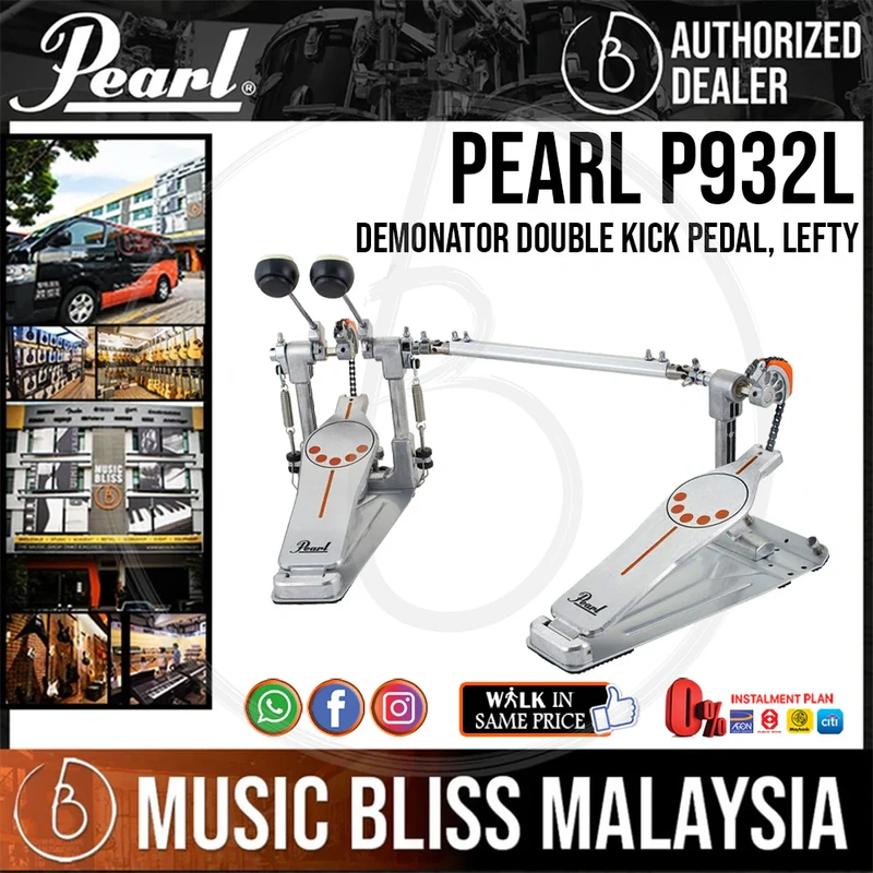 Pearl P932L Demonator Double Kick Pedal - Lefty