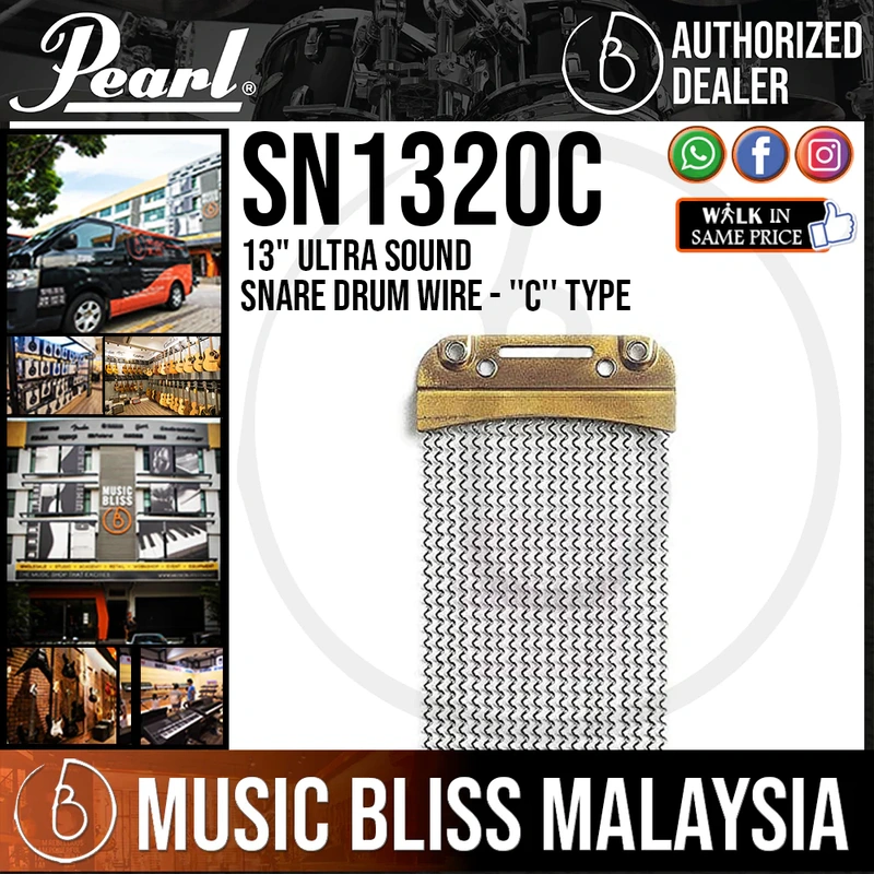 Pearl SN1320C 13" Ultra Sound Snare Drum Wire - ''C'' Type