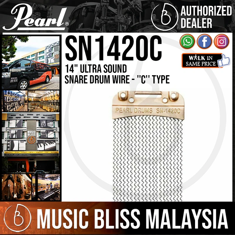 Pearl SN1420C 14" Ultra Sound Snare Drum Wire - ''C'' Type