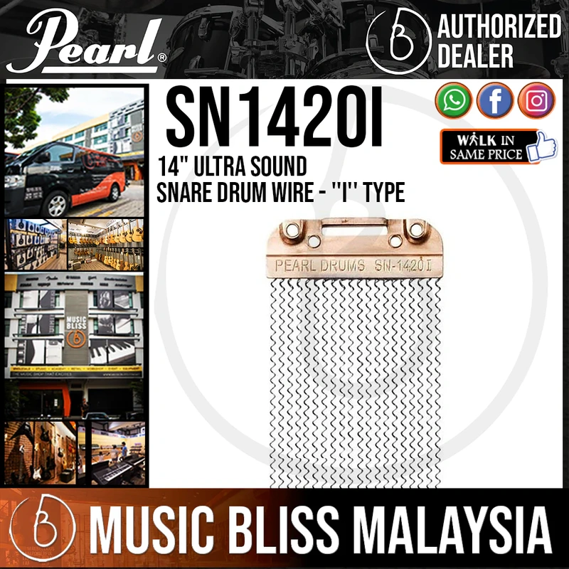 Pearl SN1420I 14" Ultra Sound Snare Drum Wire - ''I'' Type