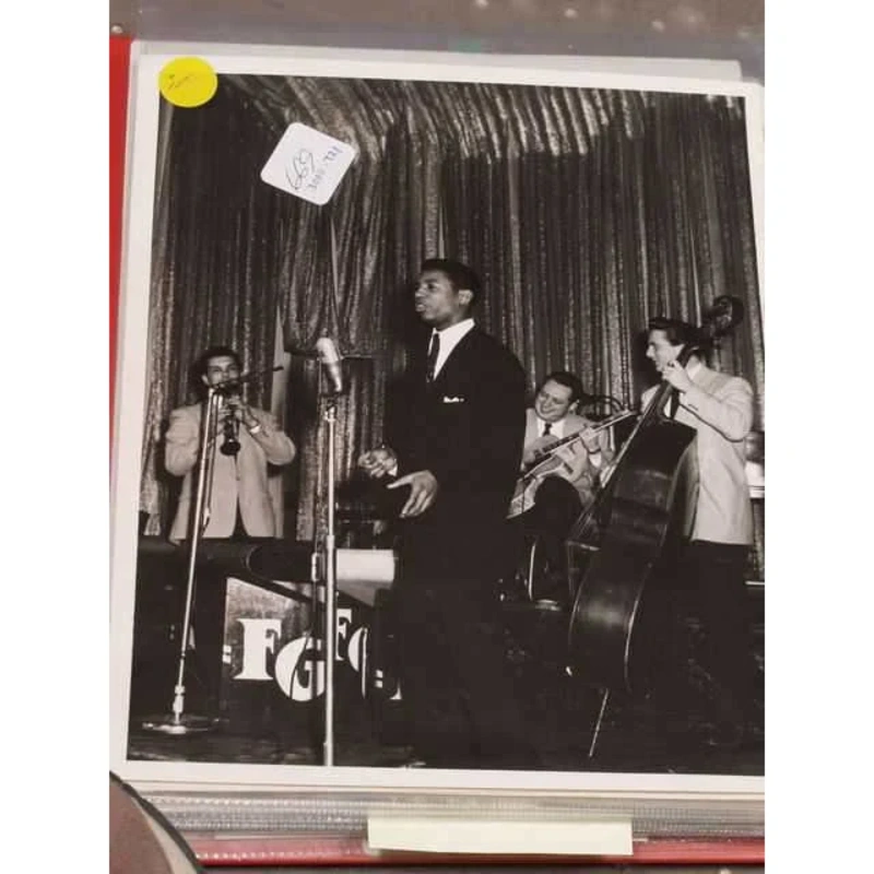 Photo: Vocalist with Band
