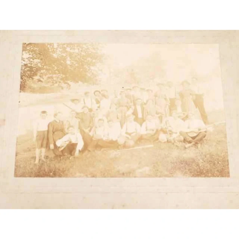 Photograph: Family in Field (c.1900?)