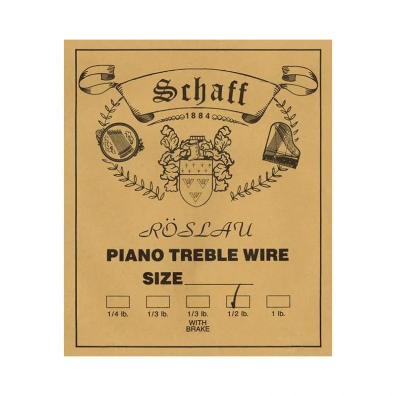 Piano Wire 1/2 LB Roll, Size 6, .016"