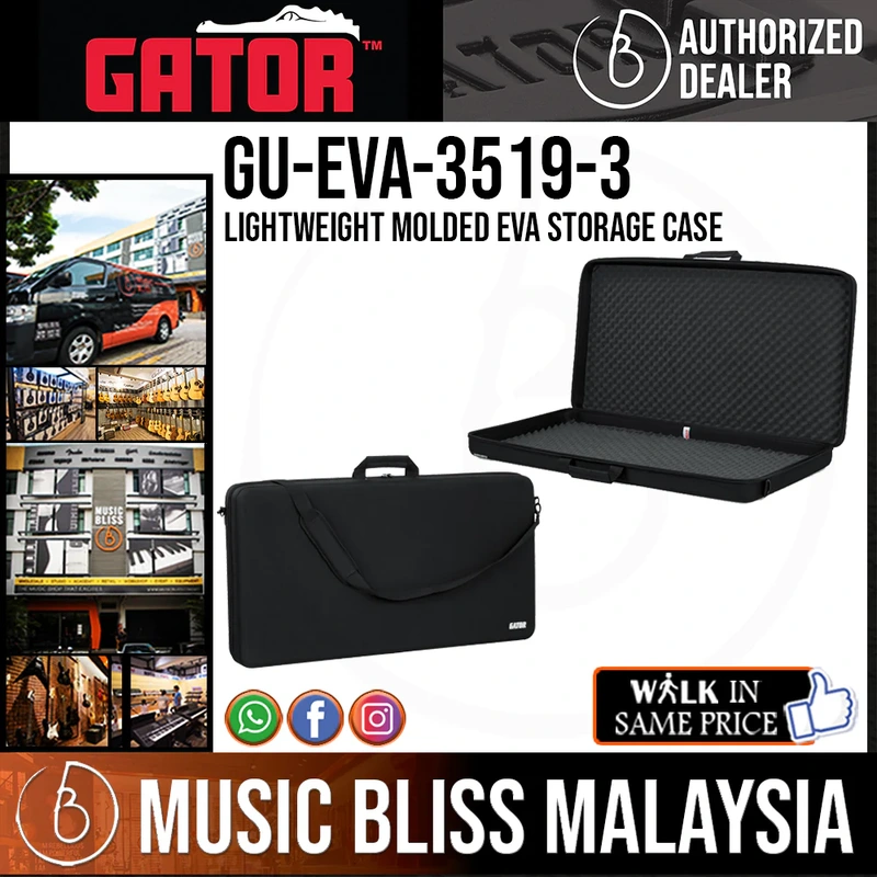 Pioneer DJ Case DDJ-SZ Gator GU-EVA-3519-3 Extra Large EVA DJ Controller Case