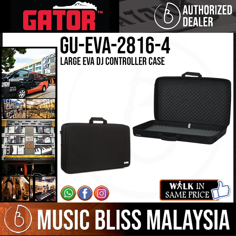 Pioneer DJ Case for DDJ800/DDJ1000 Gator GU-EVA-2816-4 Large EVA DJ Controller Case