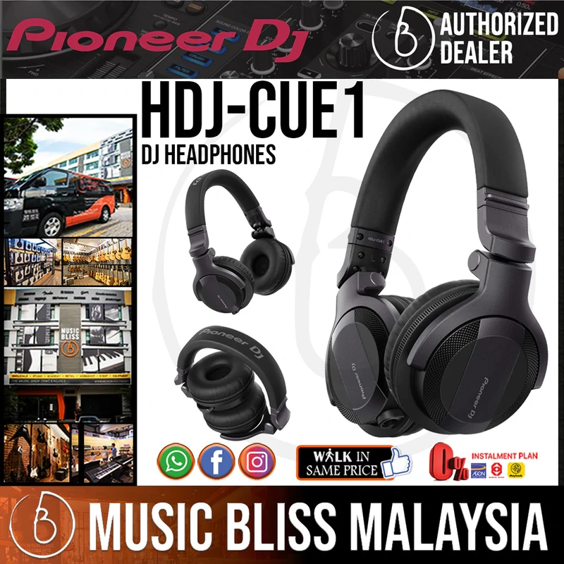 Pioneer DJ HDJ-CUE1 Closed-Back DJ Headphone