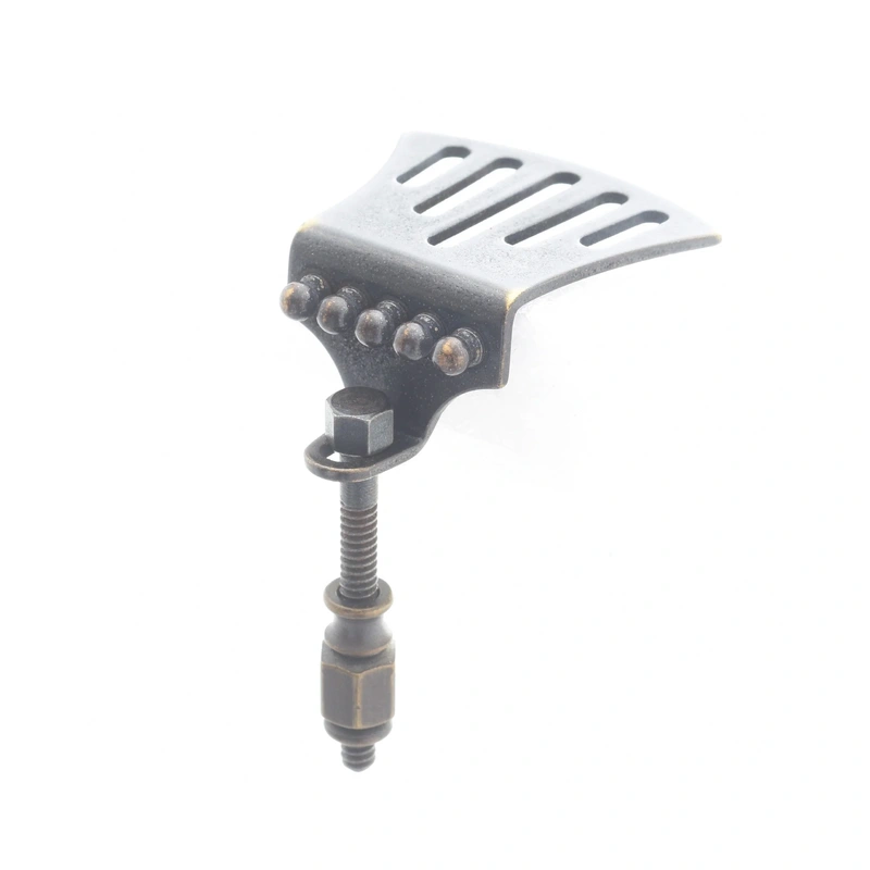 Pisgah Hawktail Banjo Tailpiece, Antiqued Brass