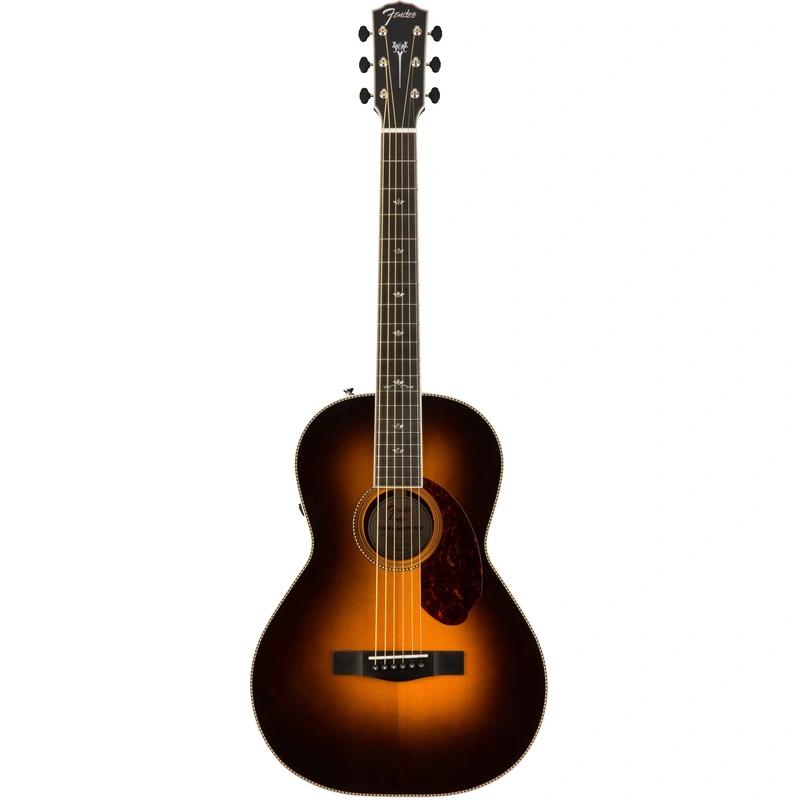 PM-2 Deluxe Parlor Acoustic Guitar, Vintage Sunburst