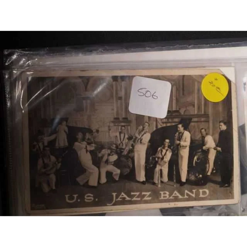 Postcard: U.S. Jazz Band