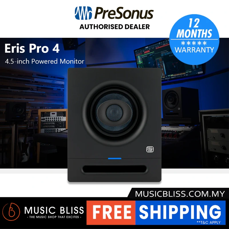 PreSonus Eris Pro 4 4.5-inch Powered Monitor