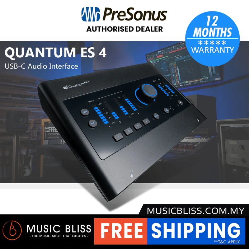 PreSonus Quantum ES 4 USB-C Audio Interface