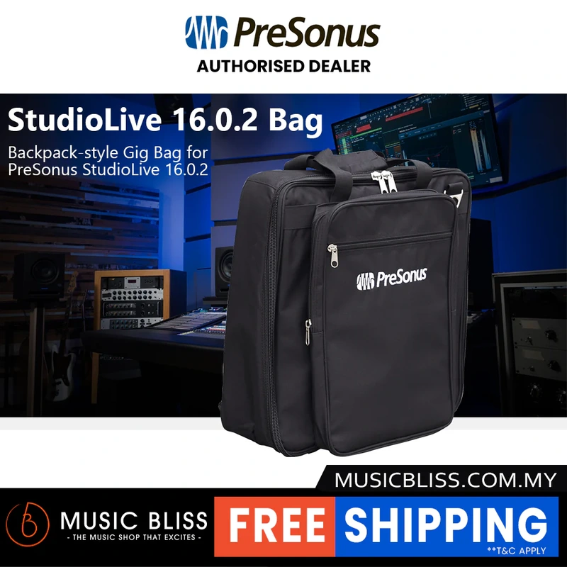 PreSonus StudioLive 16.0.2 Mixer Bag / Backpack