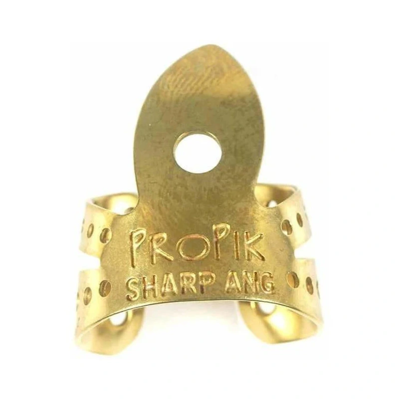 Propik Brass Sharpie "Fast" Fingerpick, Split Wrap