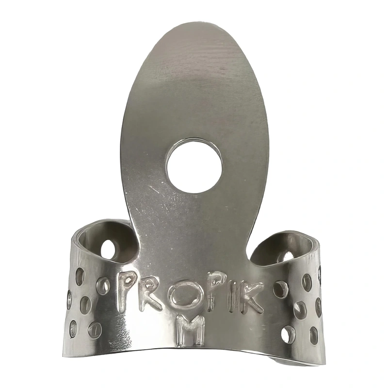 Propik Nickel Fingerpick, Single Wrap, Medium