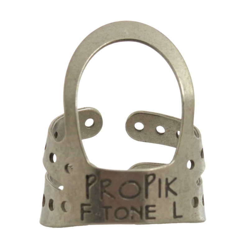 Propik Nickel Fingertone Fingerpick, Split Wrap, Large