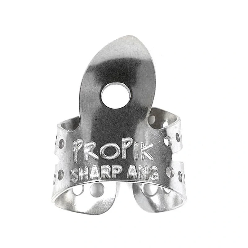 Propik Nickel Sharpie "Fast" Fingerpick, Split Wrap