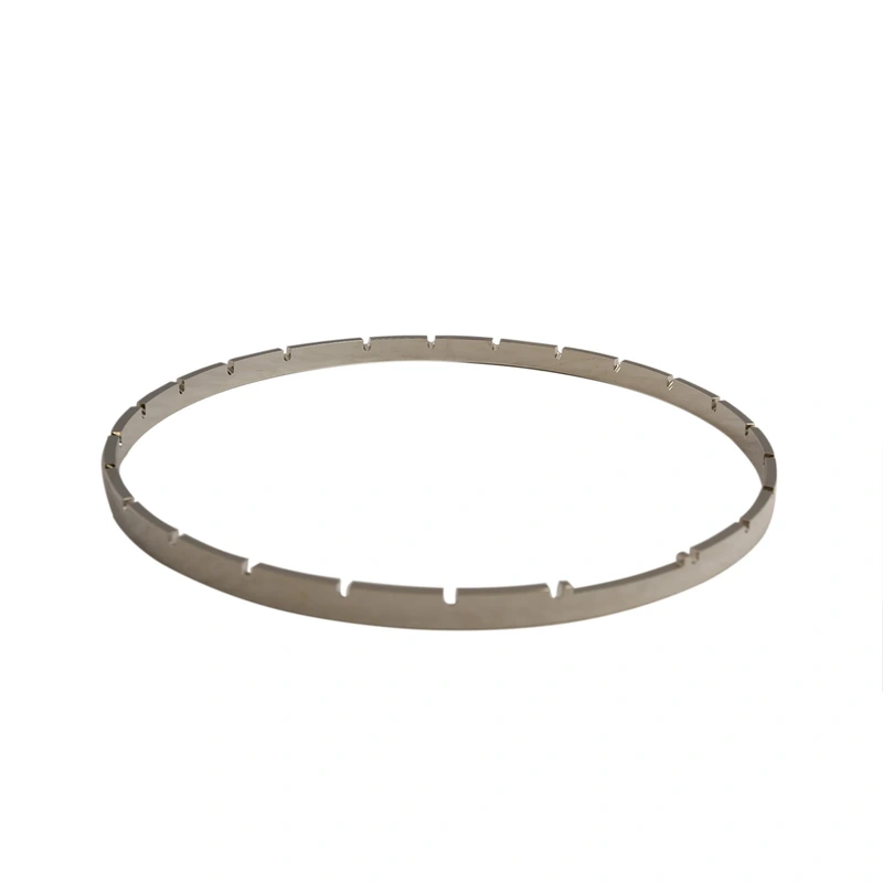 Prucha 11" Pot Metal Tension Hoop, Notched, Nickel