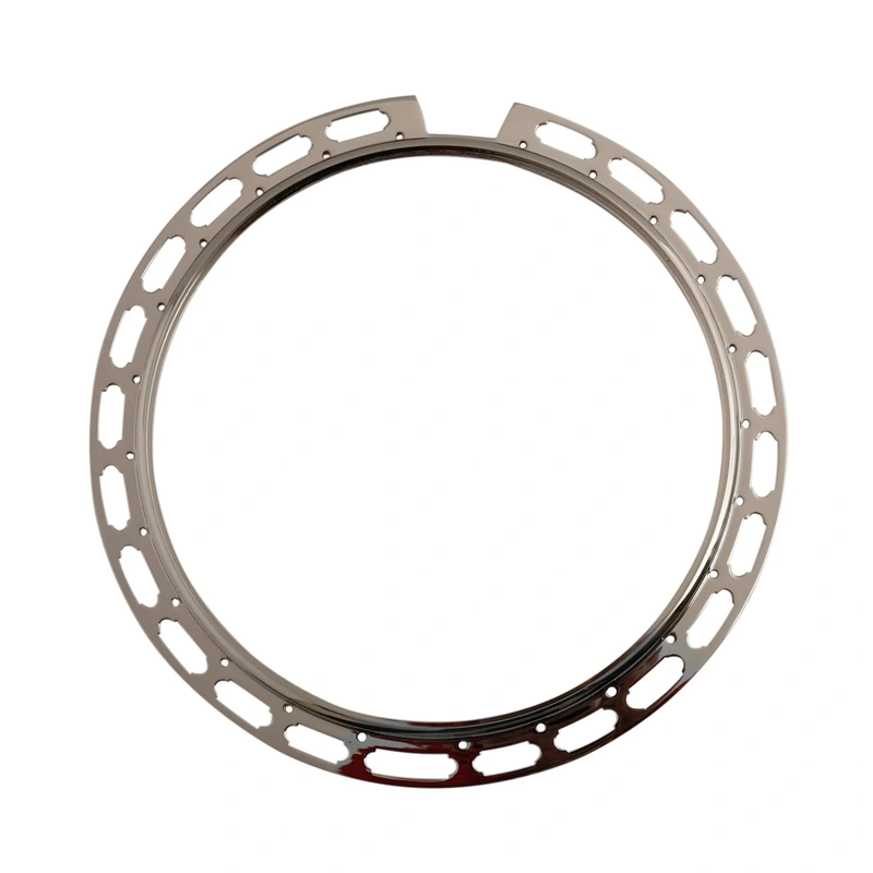 Prucha One-Piece Banjo Flange, 30's Replica, Nickel