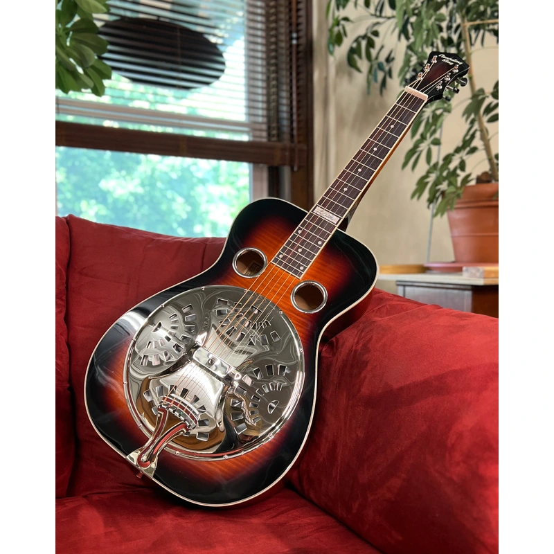 Recording King Phil Leadbetter Signature Squareneck Resonator Guitar