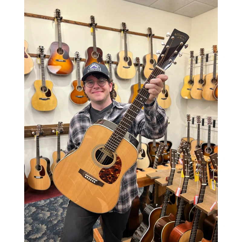 Recording King RD-328 Rosewood Dreadnought Acoustic Guitar with Deluxe Adirondack Top