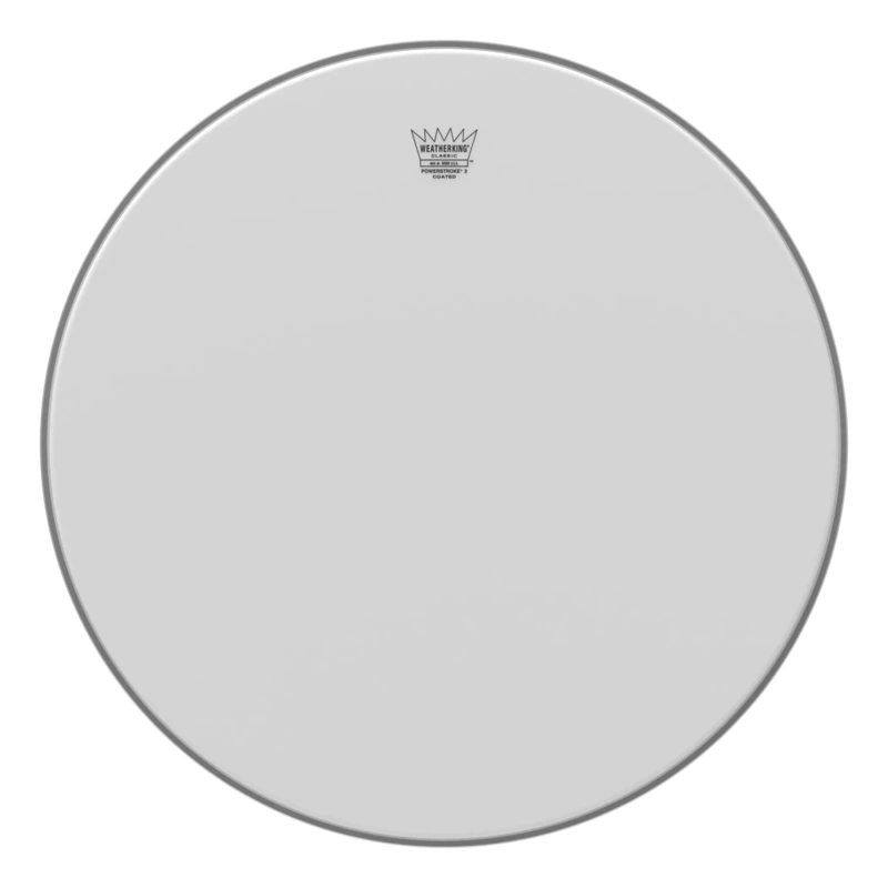 Remo 22" Classic Fit Powerstroke P3 Coated Bass Batter Drumhead