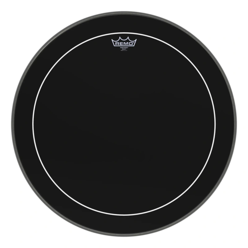 Remo 22" Pinstripe Ebony Bass Drum Head