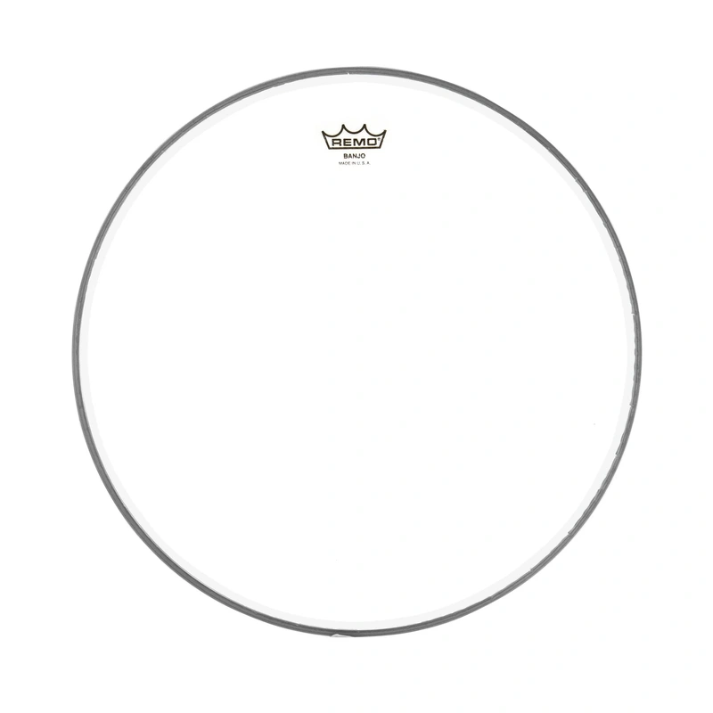 Remo Clear Banjo Head, 10 15/16 Inch Diameter, High Crown (1/2 Inch) -