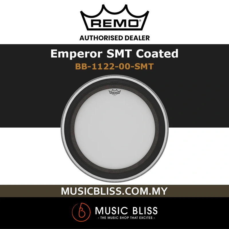Remo Emperor SMT Coated Bass Drumhead - 22"