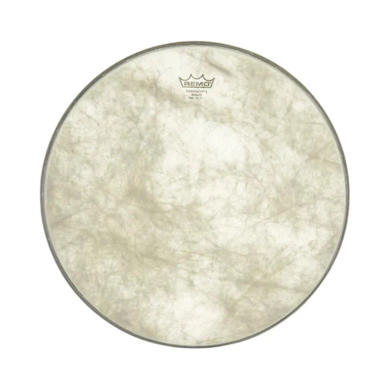 Remo Fiberskyn Banjo Head, 10 11/16 Inch Diameter, Low Crown (3/8 Inch)