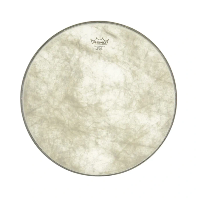 REMO FIBERSKYN BANJO HEAD, 10 9/16 INCH DIAMETER, LOW CROWN (3/8 INCH)