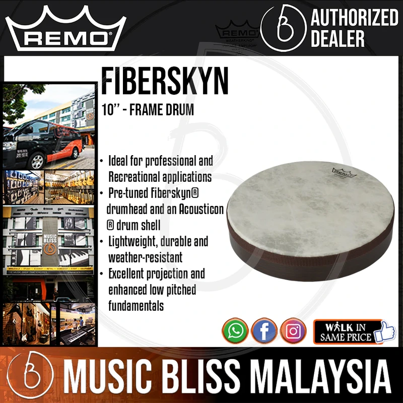 Remo Fiberskyn Frame Drum - 10''