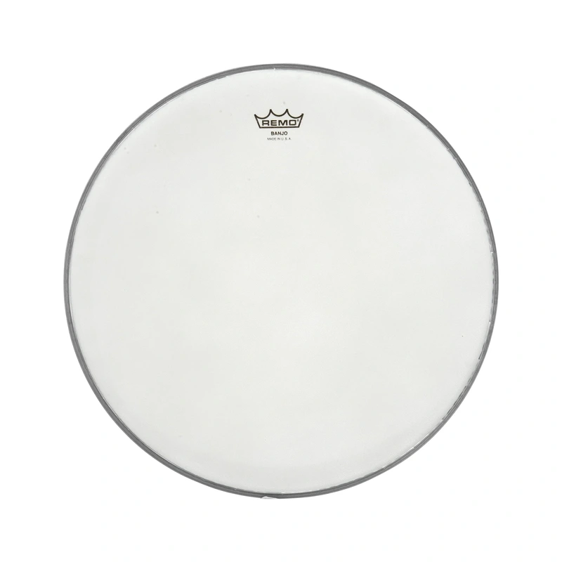 Remo Frosted Bottom Banjo Head, 10 15/16 Inch Diameter, High Crown (1/2 Inch)