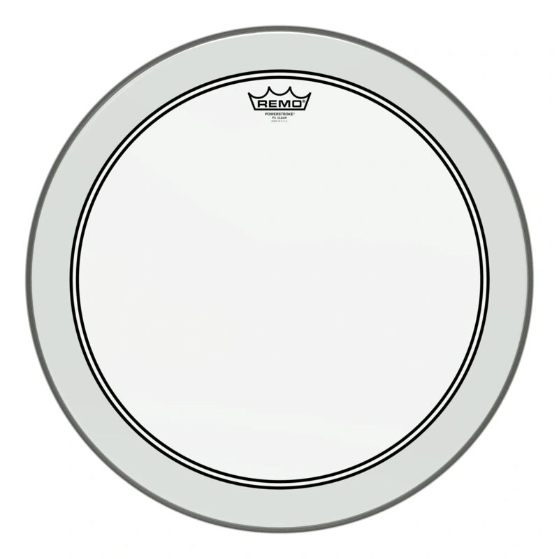 Remo Powerstroke P3 Clear Bass Drumhead - 18"