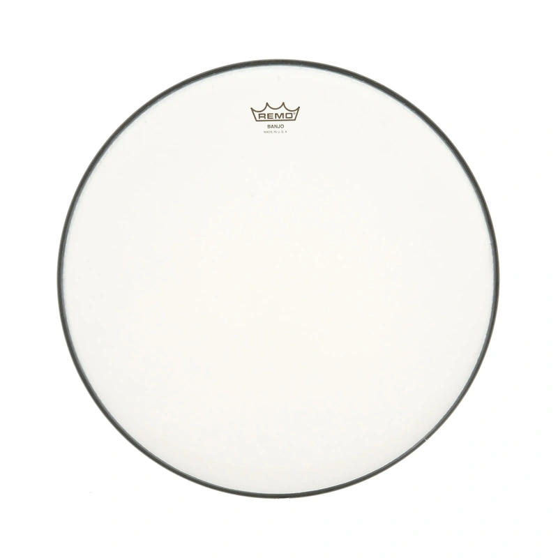 Remo White Suede Banjo Head, 11" Diameter, High Crown (1/2")