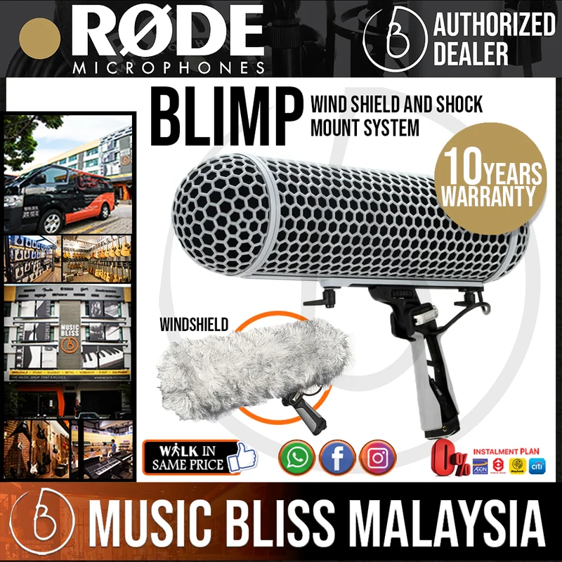 Rode Blimp Windshield and Shock Mount System