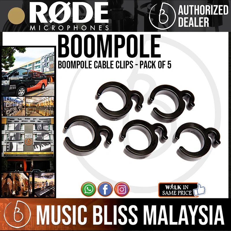 Rode Boompole Clips