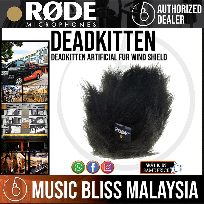 Rode Deadkitten Artificial Fur Wind Shield