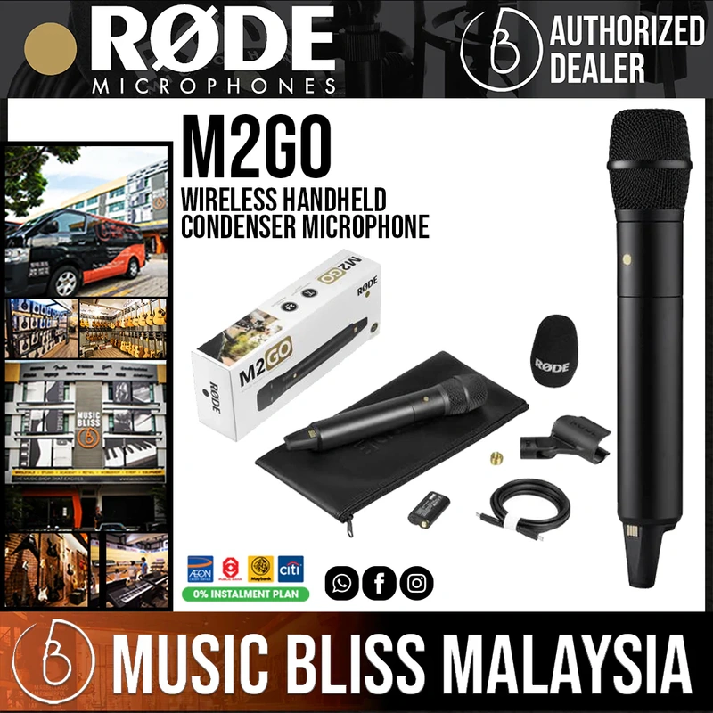 Rode M2GO Broadcastquality Wireless Handheld Condenser Microphone