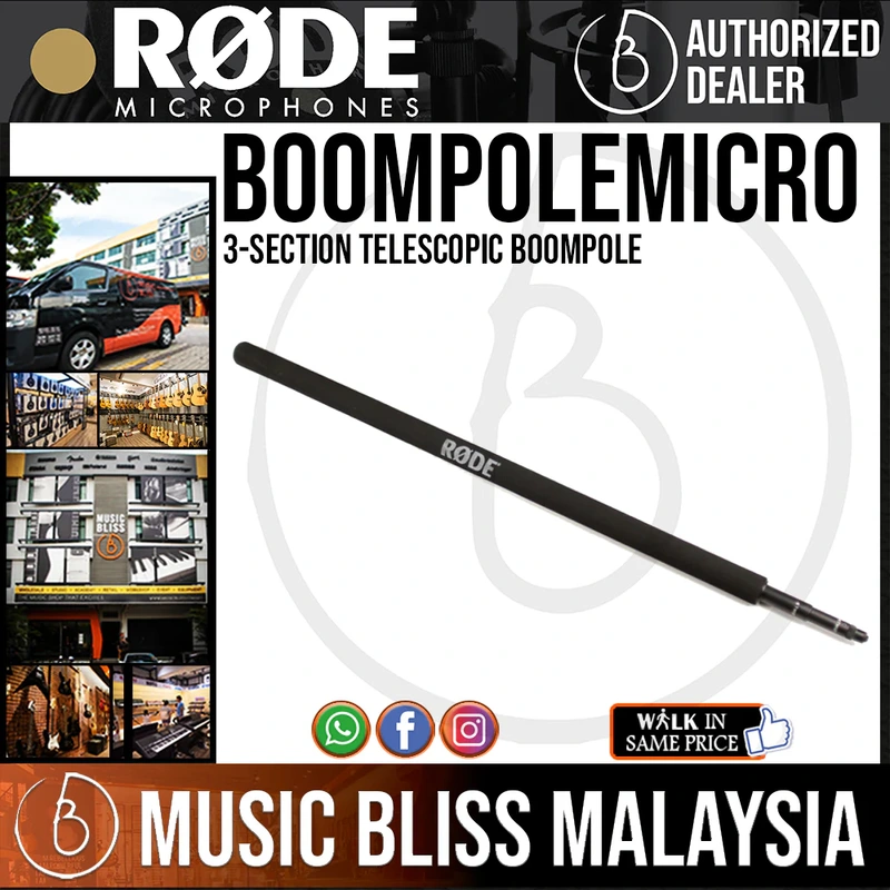 Rode Micro Boompole 3-Section Telescopic Boompole