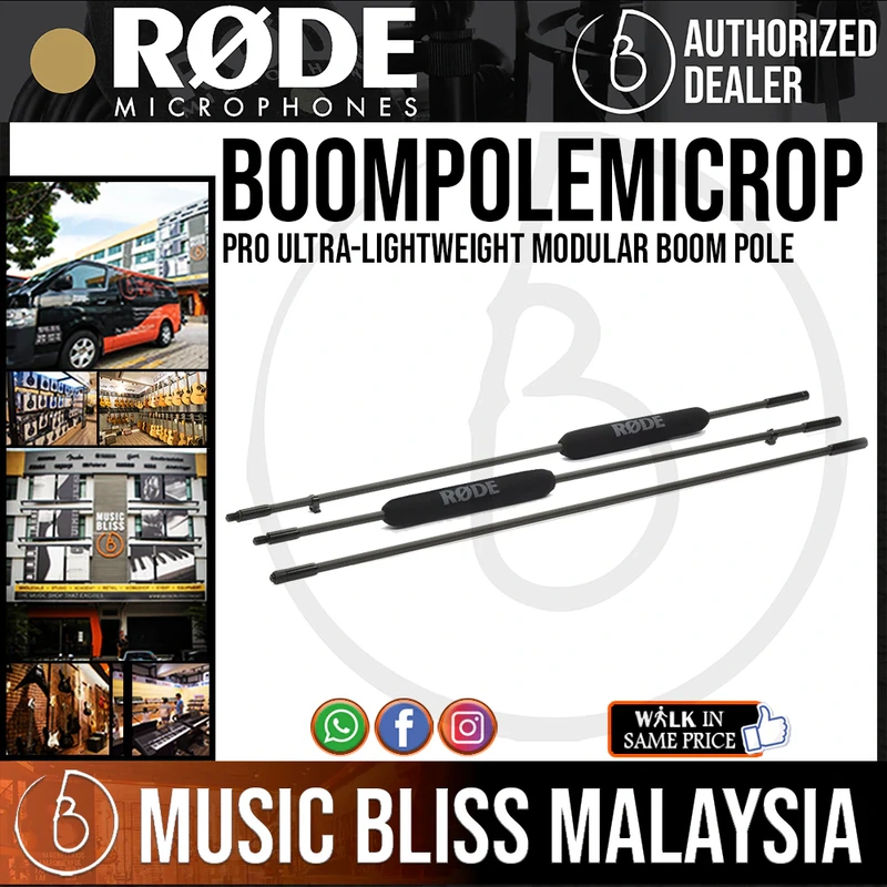Rode Micro Boompole Pro Ultra-Lightweight Modular Boom Pole