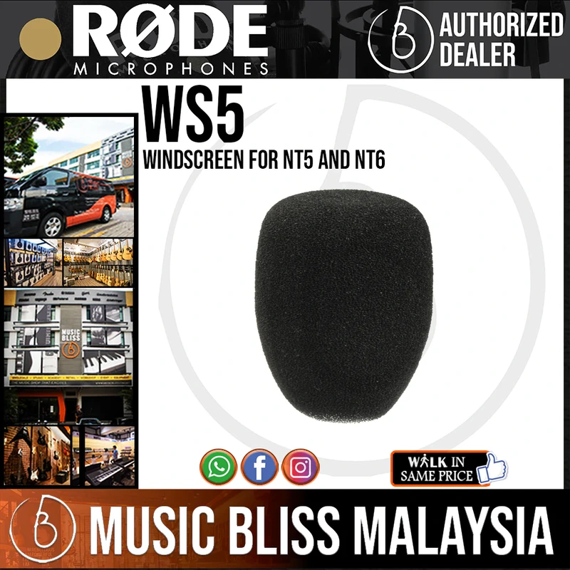 Rode WS5 Windscreen for NT5 and NT6