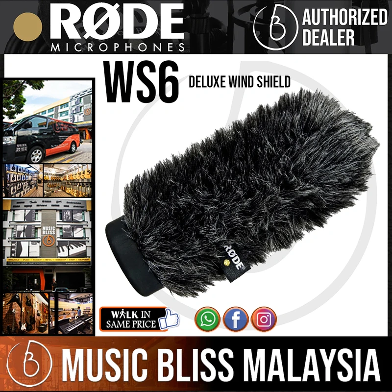 Rode WS6 Deluxe Wind Shield