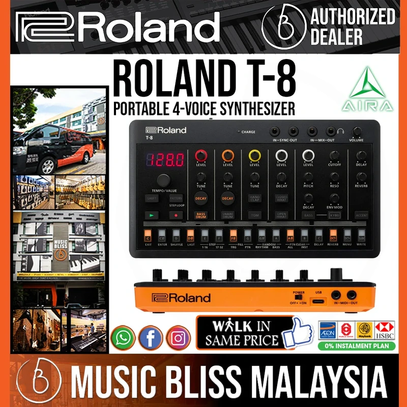Roland Aira Compact T-8 Beat Machine